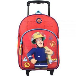Troler Fireman Sam Unstoppable Hero, 45x28x16 cm imagine