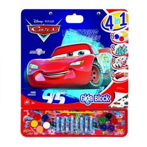 Cars Set Pentru Desen Giga Block 4 In 1 imagine