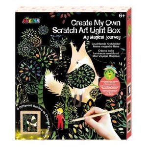 Kit DIY de razuit - Lumina de Veghe pentru camera - Calatorie Magica imagine