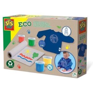 Set acuarele pentru degetele ECO si sort pentru copii imagine