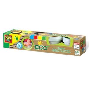Set acuarele pentru degete 4 culori ECO imagine