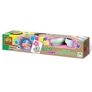 Set acuarele pentru degete 4 culori ECO nuante de fete imagine