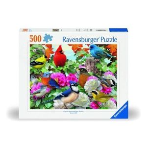 Ravensburger - Puzzle pasari 500 piese design nou imagine
