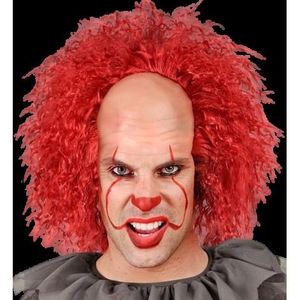 Peruca creepy clown vintage imagine