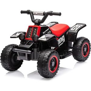 ATV electric pentru copii, Kinderauto CUBA 35W 6V cu telecomanda inclusa, neagra imagine