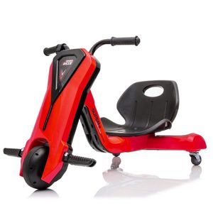 Tricicleta electrica pentru copii intre 4 si 7 ani, Kinderauto Slider 360 12V, culoare rosie imagine