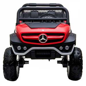 Masinuta electrica pentru 2 copii Mercedes UNIMOG 4x4 140W PREMIUM culoare Rosu imagine