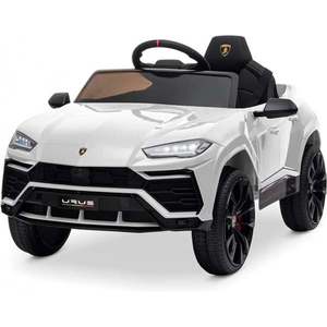 Masinuta electrica pentru copil 2-5 ani, Lamborghini Urus 70W 12V 7Ah, culoare Alba imagine