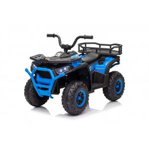 ATV electric pentru copii 2-5 ani, Mini DESERT, 120W 12V, cu telecomanda, bluetooth, albastru imagine