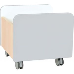 Cutie medie pe roti Quadro gri imagine