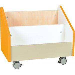 Cutie mare pe roti Quadro orange imagine