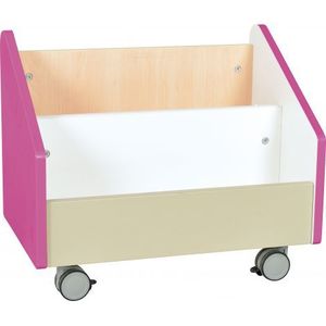 Cutie mare pe roti Quadro roz imagine