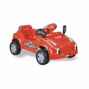 Masina smart cu pedale rosie imagine