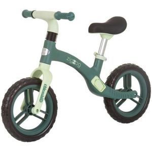 Bicicleta copii 2-5 ani, fara pedale, Zig Zag Green, Chipolino DIKZZ02403GR imagine