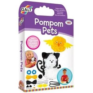 Set creativ - pompoane cu animalute imagine