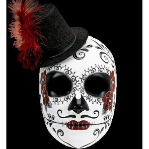Masca dia de los muertos palarie imagine