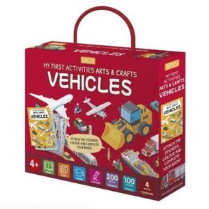 Primul set de arta & lucru manual - vehicule imagine