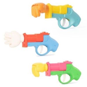 Pistol amuzant - piatra, foarfeca, hartie imagine