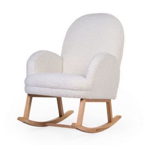 Scaun balansoar Childhome Teddy Alb imagine