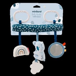 Jucarie bebe pentru leagan si carucior, cu sunete si oglinda, Ursulet Koala imagine