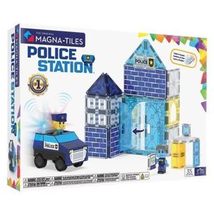 MAGNA-TILES Police Station, 35 piese imagine