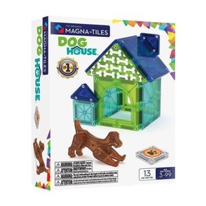 MAGNA-TILES Dog House, set magnetic imagine