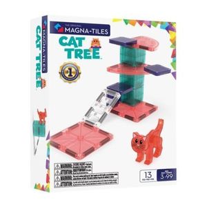 MAGNA-TILES Cat Tree, set magnetic​ imagine