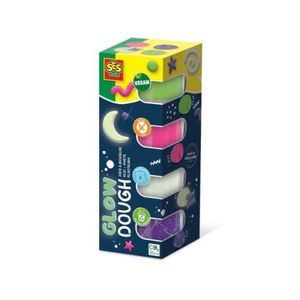 Plastilina colorata vegana Glow Feel Good 4 x 90gr imagine