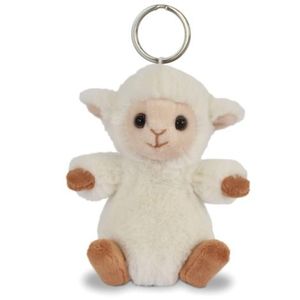 Breloc moale din plus, 12 cm, Mielusel bej deschis imagine