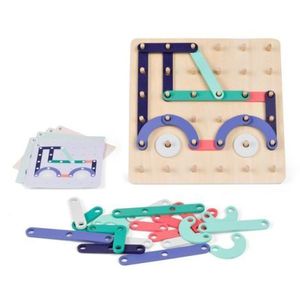 Geoplank, joc creativ din lemn imagine