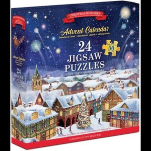 Calendar de Advent Amintiri de Craciun, 24 puzzle-uri, 50 piese imagine