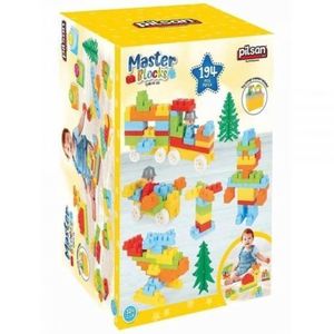 Set constructie Pilsan Master Blocks 194 piese imagine