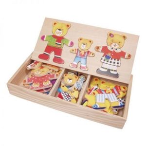 Imbraca ursuletii din lemn! imagine