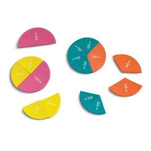 Set magnetic - cercuri cu fractii imagine