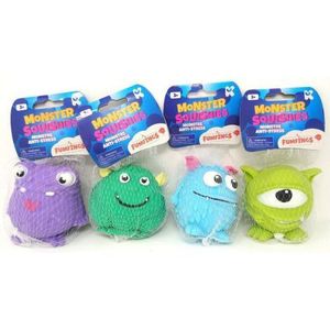 Jucarie squishy - monstrulet prietenos imagine