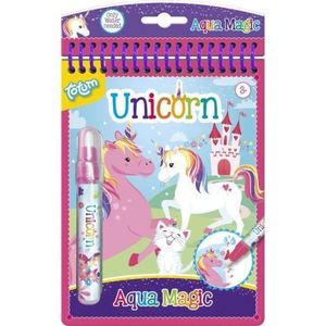 Set creativ pictura magica cu apa, unicorni imagine