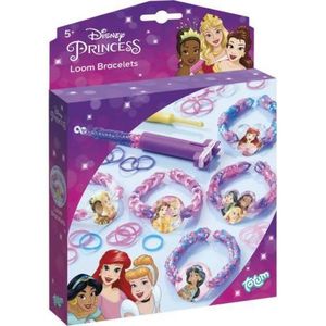 Set creativ bratari din elastice colorate, Disney Princess imagine