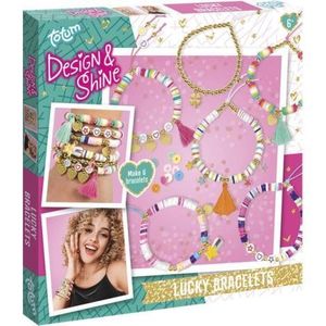 Set creativ DYI Bratari cu talismane norocoase, Design and shine imagine