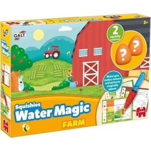 Set water magic de colorat: la ferma cu squishies imagine