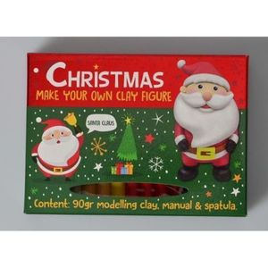 Set DIY Creeaza propria figurina din plastilina, tematica Craciun imagine