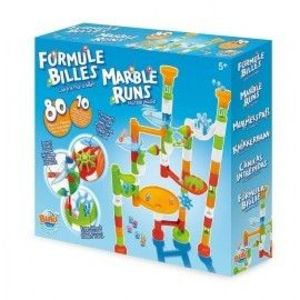 Joc de constructie labirint cu bile 80 piese imagine