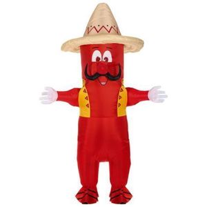 Costum ardei iute mexican gonflabil imagine