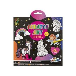 Set creativ, 5 abtibilduri XL de razuit, Grafix imagine