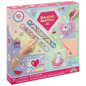 Set creativ DIY, Pictura cu diamante, Bratari si felicitari, Grafix imagine