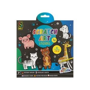 Set creativ, 5 abtibilduri XL de razuit, Grafix imagine