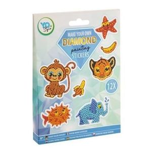 Set creativ, Creeaza propriile abtibilduri cu strasuri, Diamond paint stickers, Grafix imagine