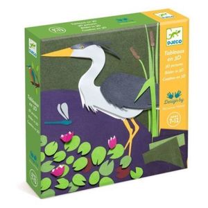 Set creativ 3D din hârtie, Djeco imagine