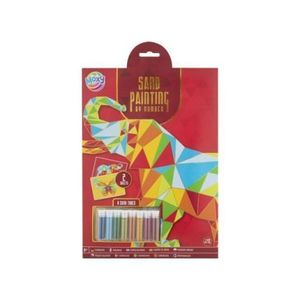 Set creativ Pictura cu nisip pe numere, Elefant, A4 imagine