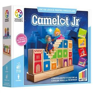 Smart Games - Camelot junior, joc de logica cu 48 de provocari, 4+ ani, editie lb. romana imagine