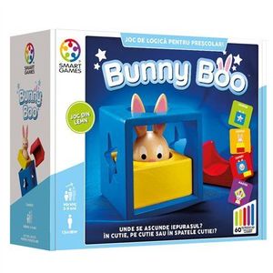 Smart Games - Bunny Boo, joc de logica cu 60 de provocari, 2+ ani, editie lb. Romana imagine